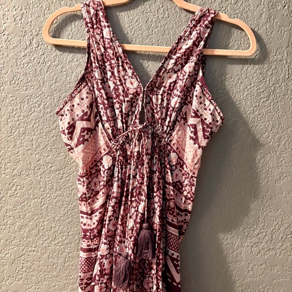 NATURAL LIFE Purple and Pink Bohemian Maxi Dress Size XS - Picture 14 of 15